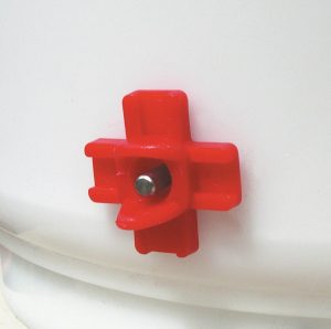 Heated chicken nipple