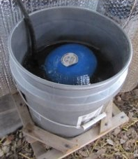 Stock tank deicer